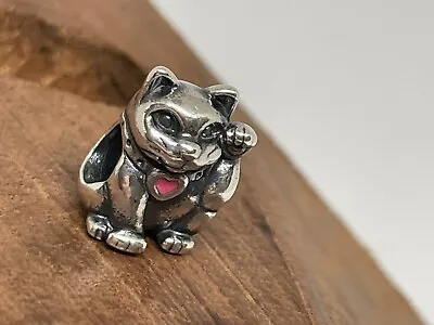 Genuine Pandora Chinese Lucky Cat Charm • £20