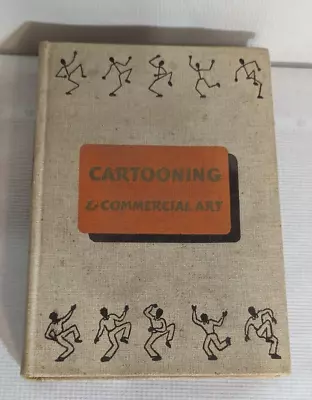 Cartooning & Commercial Phillip Plotkin E.C. Mathews 1941 1st Edition Hard Cover • $14.99