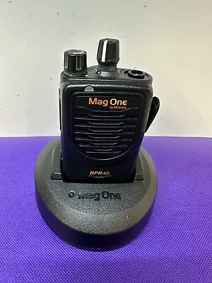 Motorola Mag One BPR40 UHF Two Way Radio  AAH84RCS8AA1AN Missing Parts • $49.99