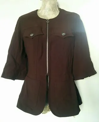 £25 • Buy Christian LaCroix Bazar Brown Jacket Size S / UK 10 