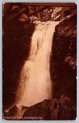 Postcard Maiden Hair Falls Los Angeles California C12 • $5.99