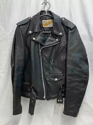 Schott Bros Usa Genuine Horsehide Leather Jacket Classic Motorcycle • $313.03