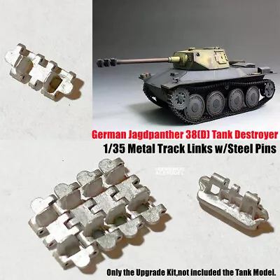 1/35 German Jagdpanther 38(D) Tank Destroyer Lead-tin Alloy Track Links W/Pins • $46.95