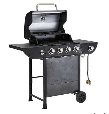 £150 • Buy UniFlame 4 Burner Propane Gas Grill BBQ With Side Burner -ALREADY BUILT COLLECT
