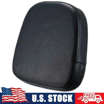$10.99 • Buy Motorcycle Sissy Bar Rear Backrest Cushion Pad For Harley Kawasaki Yamaha Honda