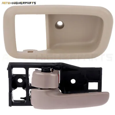 For 2000-2006 Toyota Tundra 2 X Front Left Side Inside Door Handle & Bezel • $10.91