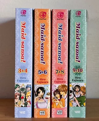 Maid-sama (2in1 Edition: Vol. 2-5) English Manga Graphic Novel New • $68