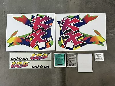 Kawasaki 1994 KX125 Full Decal Set / Sticker Kit • $155