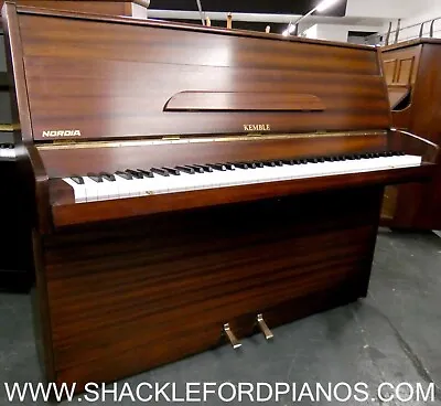 Kemble Nordia  Upright Piano In Mahogany Made In Britain • £2295