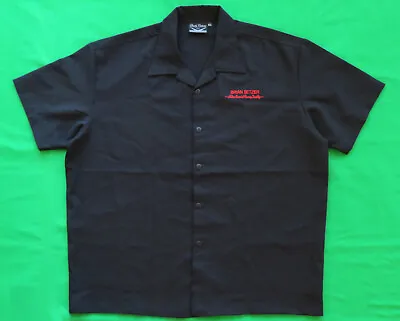 Brian Setzer Vintage Bowling Shirt 2000's Tour Concert Nitro Rockabilly XXL • $60