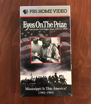 PBS Home Video Eyes On The Prize VHS Tape America’s Civil Rights Black History • $25