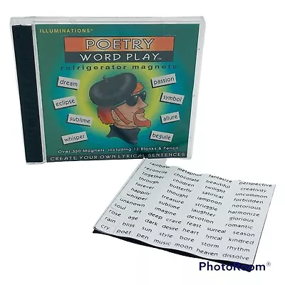 NEW Illuminations Poetry Word Play Refrigerator Magnets Create Your Own Sentence • $33.70