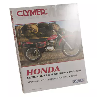 Fits 1983 Honda XR80 Repair Manual Clymer M312-14 • $51.95