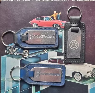 Three Genuine Volkswagen Keyring Keychain Golf Passat Polo Tiguan Arteon Touareg • $12.62