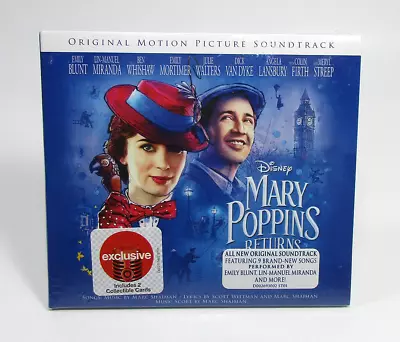 [SEALED] Mary Poppins Returns Soundtrack (CD 2018 Disney) Target Exclusive • $10.99