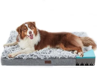 Orthopedic Memory Foam Dog Bed Pet Sleeping Cushion Sofa Removable Cover • $39.95