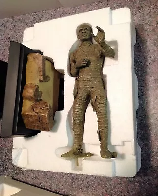 The Mummy Statue Universal Studios Monsters Sideshow Collectibles Rare COA • $449.99