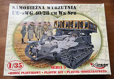 MIRAGE Tank Model SAMOBIEZNA WYRZUTNIA 1:35 35518 MODEL KIT • £10