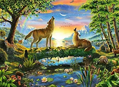 Ravensburger Great Outdoors Puzzle Series: Wolf Harmony 300 Piece Jigsaw Puzzle  • $15.29