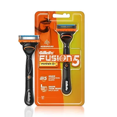 Gillette Fusion Power Mach3 Razor Shaving Men Duracell Battery Preloaded Blade • $18.11