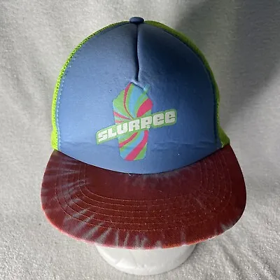 Limited Edition Slurpee 7-Eleven 7-11 Trucker Hat Cap Snapback Skateboard Mens • $18.90