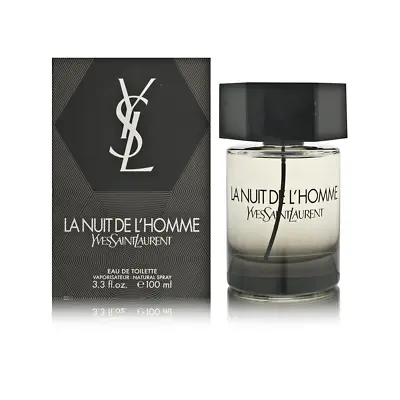 Yves Saint Laurent La Nuit De L'Homme Eau De Toilette 100ml Spray New & Sealed • £71.95