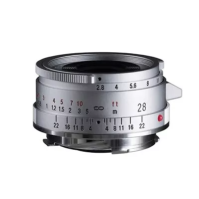 Voigtlander COLOR-SKOPAR 28mm F2.8 Aspherical Type II VM -Silver -New JP • $716