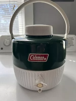 $14.99 • Buy Vintage Coleman Water Beverage Jug Container. One (1) Gallon. Swing Handle.