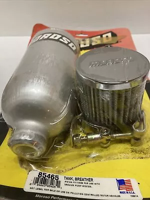 Moroso Universal Race Oil Breather -12  Catch Can Tank (85465) New • $85