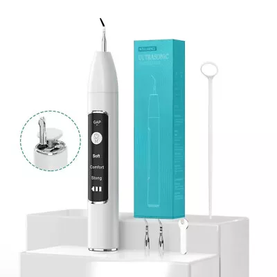 $21.99 • Buy Ultrasonic Tooth Dental Plaque Calculus Stain Remover Teeth Cleaning Cleaner Kit