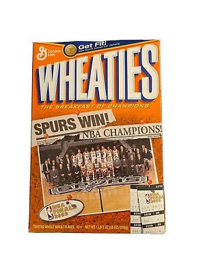 $10 • Buy San Antonio Spurs 2003 Nba Championship Wheaties Box ￼