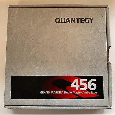 Quantegy 456 Grand Master Studio Mastering Audio Tape 1  X 2500 • $44.99