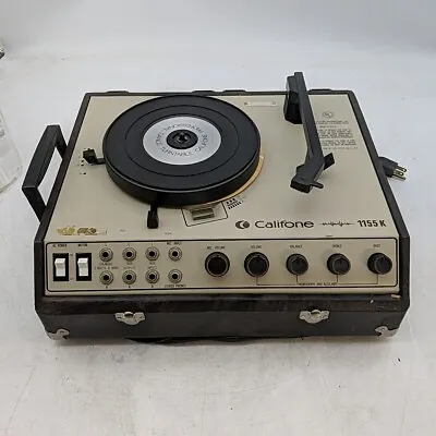 Califone 1155k Turn Table Record Player For Parts Only • $90
