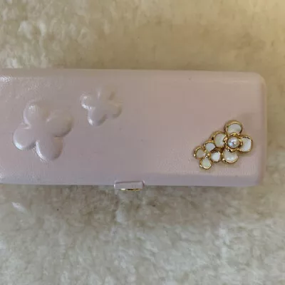 MIKIMOTO Jewelry Case With Pearls Baby Pink Used EX Limited From JAPAN◎ • $74.10