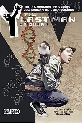 Y THE LAST MAN OMNIBUS Hardcover Book Brian K. Vaughan Graphic Novel NEW • $99.99