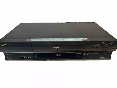 JVC HR-S3901U Super VHS VCR S-VHS Player Recorder Tested Working- NO REMOTE • $169.99