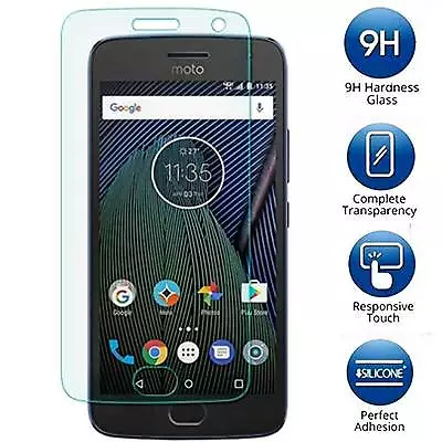 Tempered Glass Screen Protector Guard Shield Cover For Motorola Moto G5 Plus • $4.29