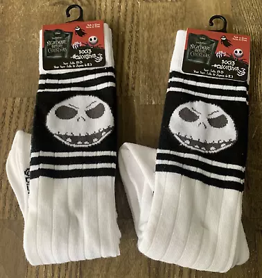 The Nightmare Before Christmas Jack Skellington Adult Tube Socks Lot NWT Disney • $12.79