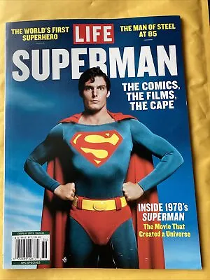 LIFE Magazine:  SUPERMAN  Man Of Steel Comics Films Cape ~ NEW  2023 • $7.99