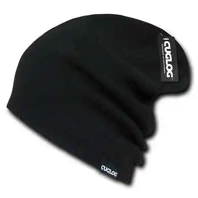 Cuglog Slouch Baggy Skater Surfer Hipster Beanies Thick Long Fit Caps Hats • $14.50