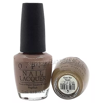 OPI Nail Lacquer Polish 0.5 Oz - NLB85 Over The Taupe - NEW AUTHENTIC • $8.90