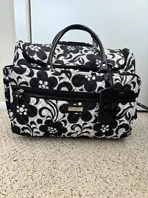 Vera Bradley Carry On Luggage With Wheels • $75