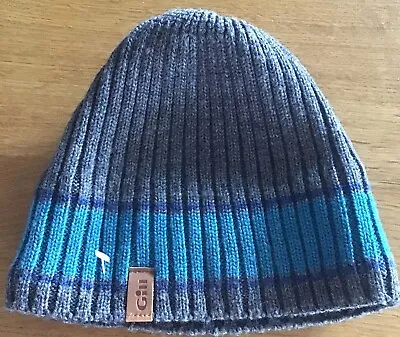 GILL UNISEX Polar Thermal Wool Mix Knitted Beanie Hat  One Size Fits All • £13.99