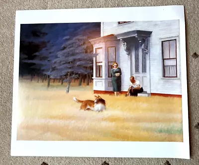 EDWARD HOPPER Print ~ Cape Cod Evening 1939 - Unframed • £15