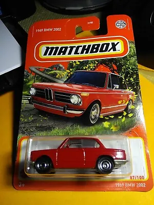 $2.45 • Buy 2022 Matchbox 1969 BMW 2002 *Highway* Red:  4.25 S&H .20 Each Additional S&H