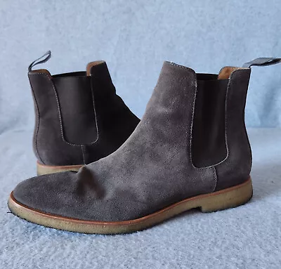 New Republic Mark McNairy Suede Men's US12 Sonoma Chelsea Boots Crepe Sole Brown • $74.98