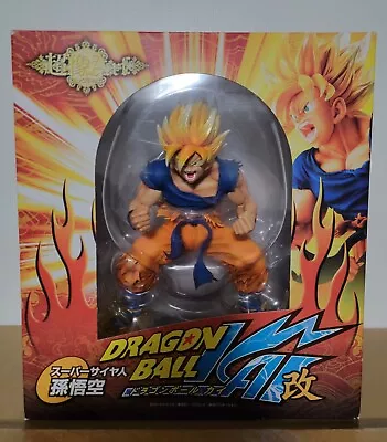 Medicos Entertainment Goku Ver.1 Super Saiyan Statue Dragon Ball Z Kai Japan • $200