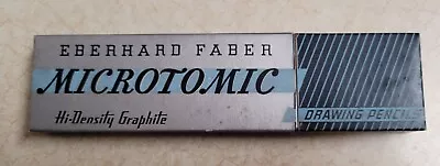 Eberhard Faber Microtomic Drawing Pencils ~ 12 ~ Hi-Density Graphite ~ 4H ~ NOS • $15