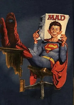 *rare* Officially Licensed “mad Magazine” Superman T-shirt • $39.99