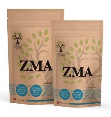 £2.97 • Buy ZMA Zinc Magnesium Vitamin B6 Vegan Capsules Sleep Muscle Energy Testosterone
